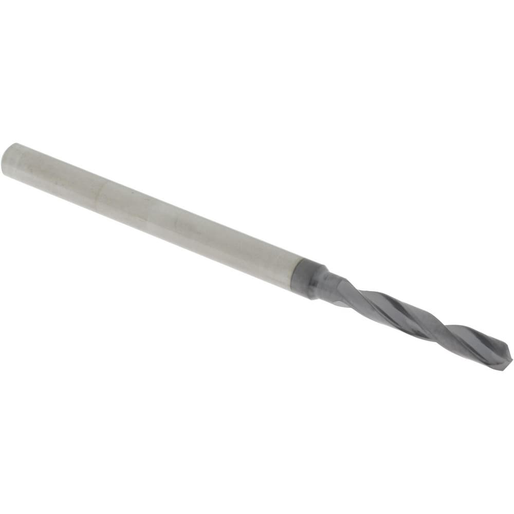 Accupro 63310171 Jobber Length Drill Bit: 0.0995" Dia, 140 °, Solid Carbide 