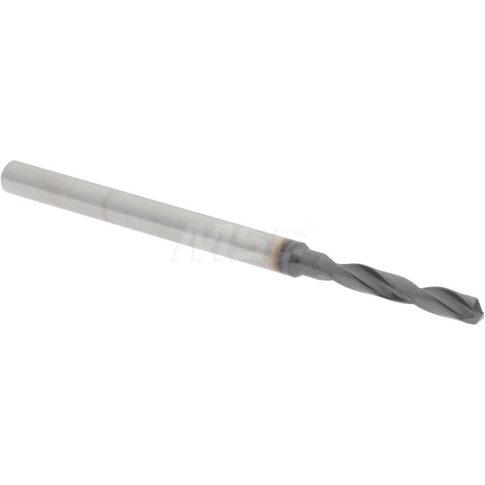 Accupro 63310213 Jobber Length Drill Bit: 0.096" Dia, 140 °, Solid Carbide 