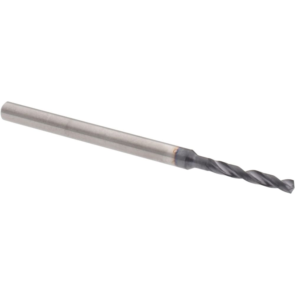 Accupro 63310262 Jobber Length Drill Bit: 0.081" Dia, 140 °, Solid Carbide 