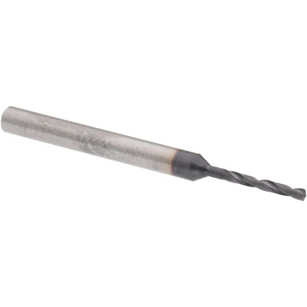 Accupro 63310395 Jobber Length Drill Bit: 0.052" Dia, 140 °, Solid Carbide 