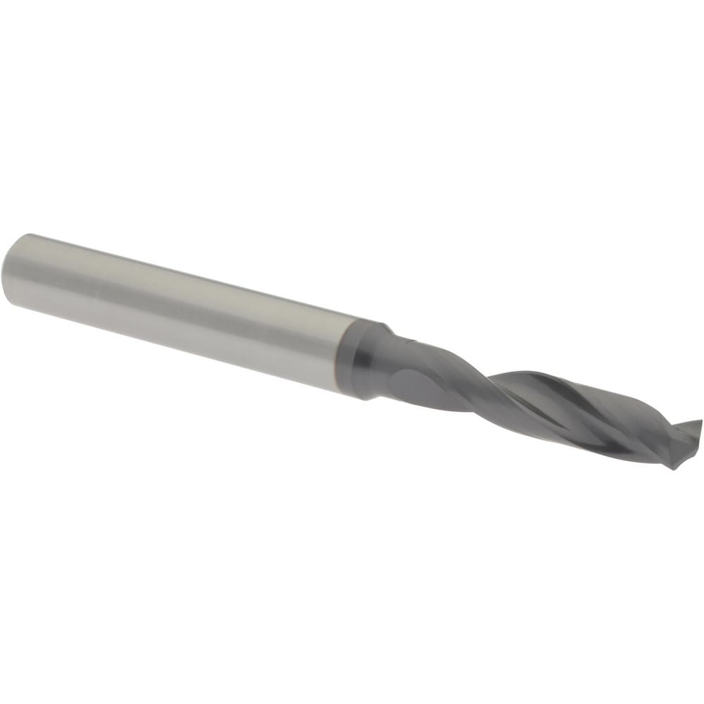 Accupro 63310429 Jobber Length Drill Bit: 0.201" Dia, 140 °, Solid Carbide 