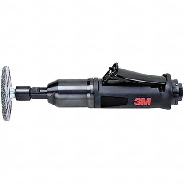 New 3M 4” or 4-1/2” 1 HP Air Pneumatic Extended Angle Grinder 3/8”-24 Spindle 