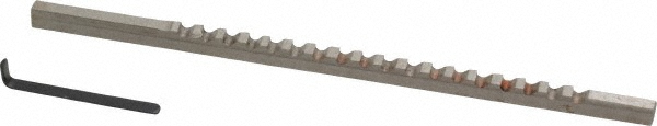 Keyway: Style A, High Speed Steel, 3 mm Wide