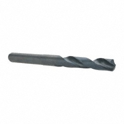 Value Collection 63322762 Reduced Shank Drill Bit: 0.5315 Dia, 1/2 Shank Dia, 118 0, High Speed Steel Image