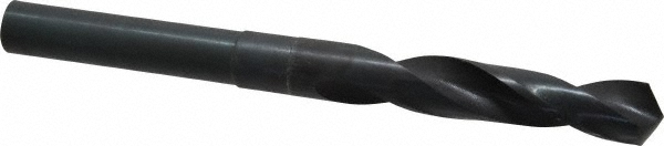Reduced Shank Drill Bit: 0.5512'' Dia, 1/2'' Shank Dia, 118 °, High Speed Steel