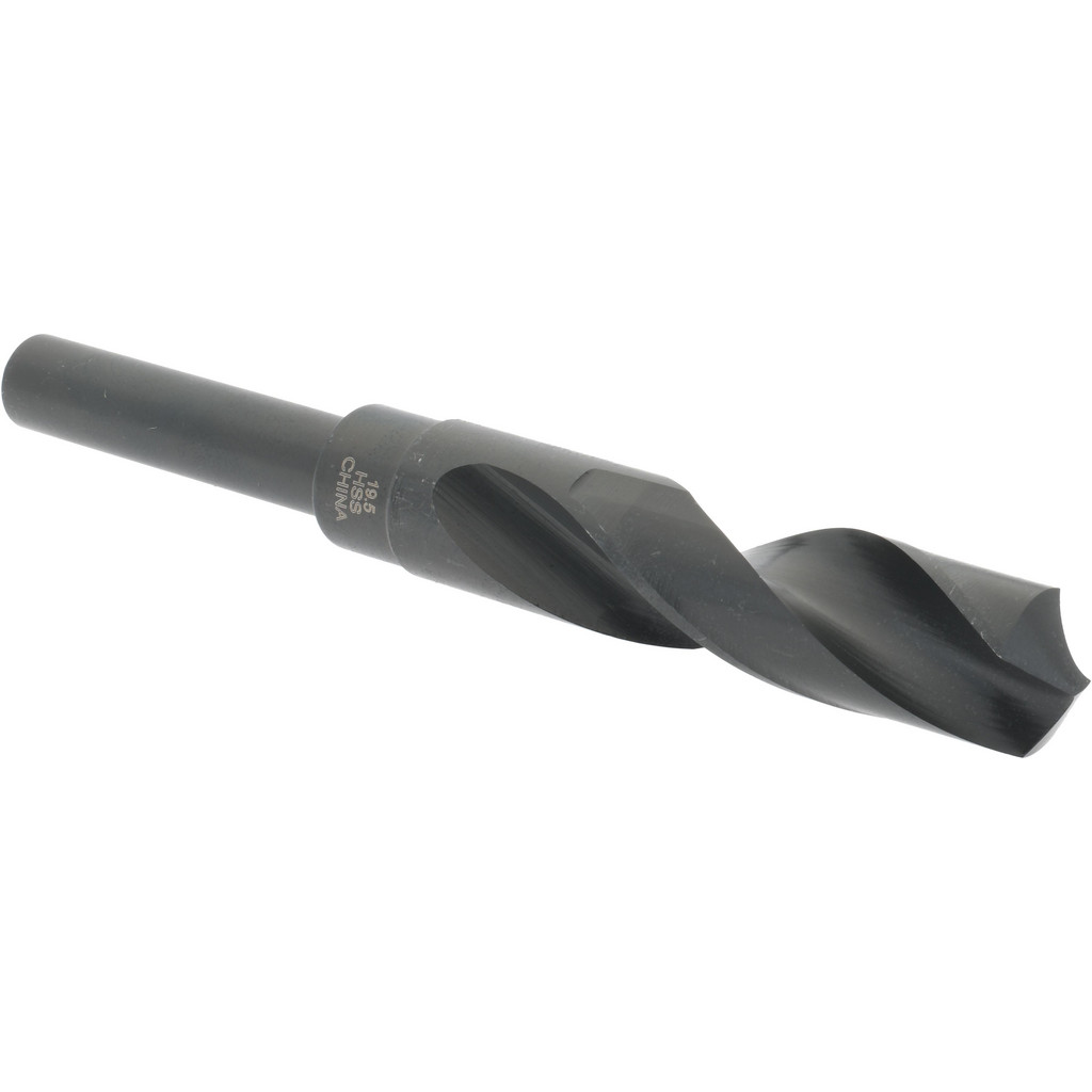 Value Collection 63322820 Reduced Shank Drill Bit: 0.7677 Dia, 1/2 Shank Dia, 118 0, High Speed Steel Image