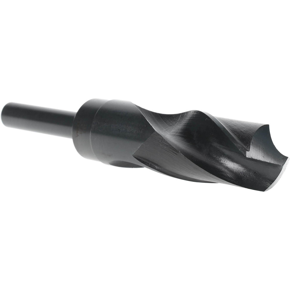 Reduced Shank Drill Bit: 1.1614'' Dia, 1/2'' Shank Dia, 118 °, High Speed Steel