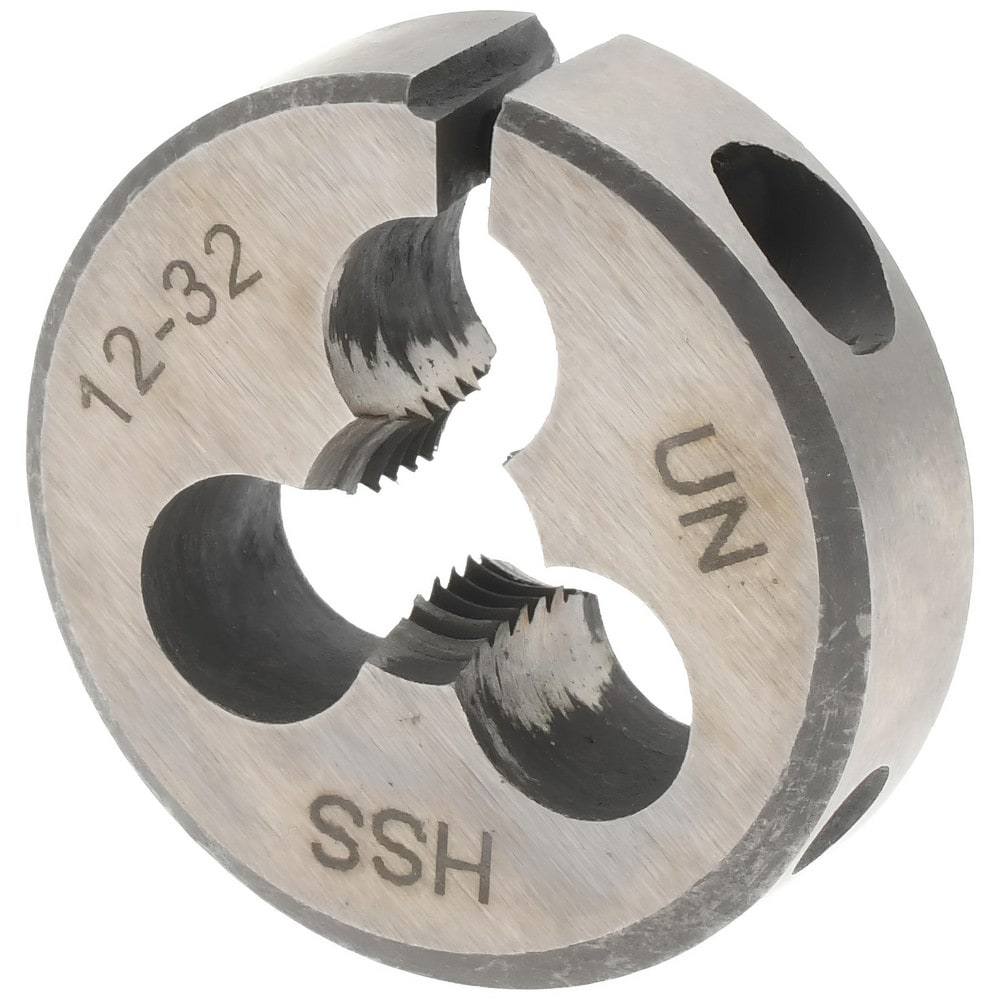 Round Die: #12-32, High Speed Steel