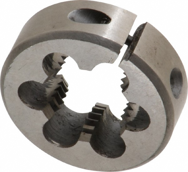 Round Die: 3/4-12, High Speed Steel