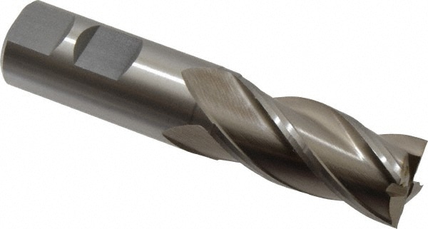 Value Collection 720-8220 Square End Mill: 0.8661 Dia, 1-7/8 LOC, 7/8 Shank Dia, 4-1/8 OAL, 4 Flutes, High Speed Steel Image