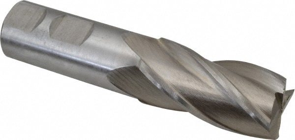 Value Collection 720-8240 Square End Mill: 0.945 Dia, 1-7/8 LOC, 7/8 Shank Dia, 4-1/8 OAL, 4 Flutes, High Speed Steel Image