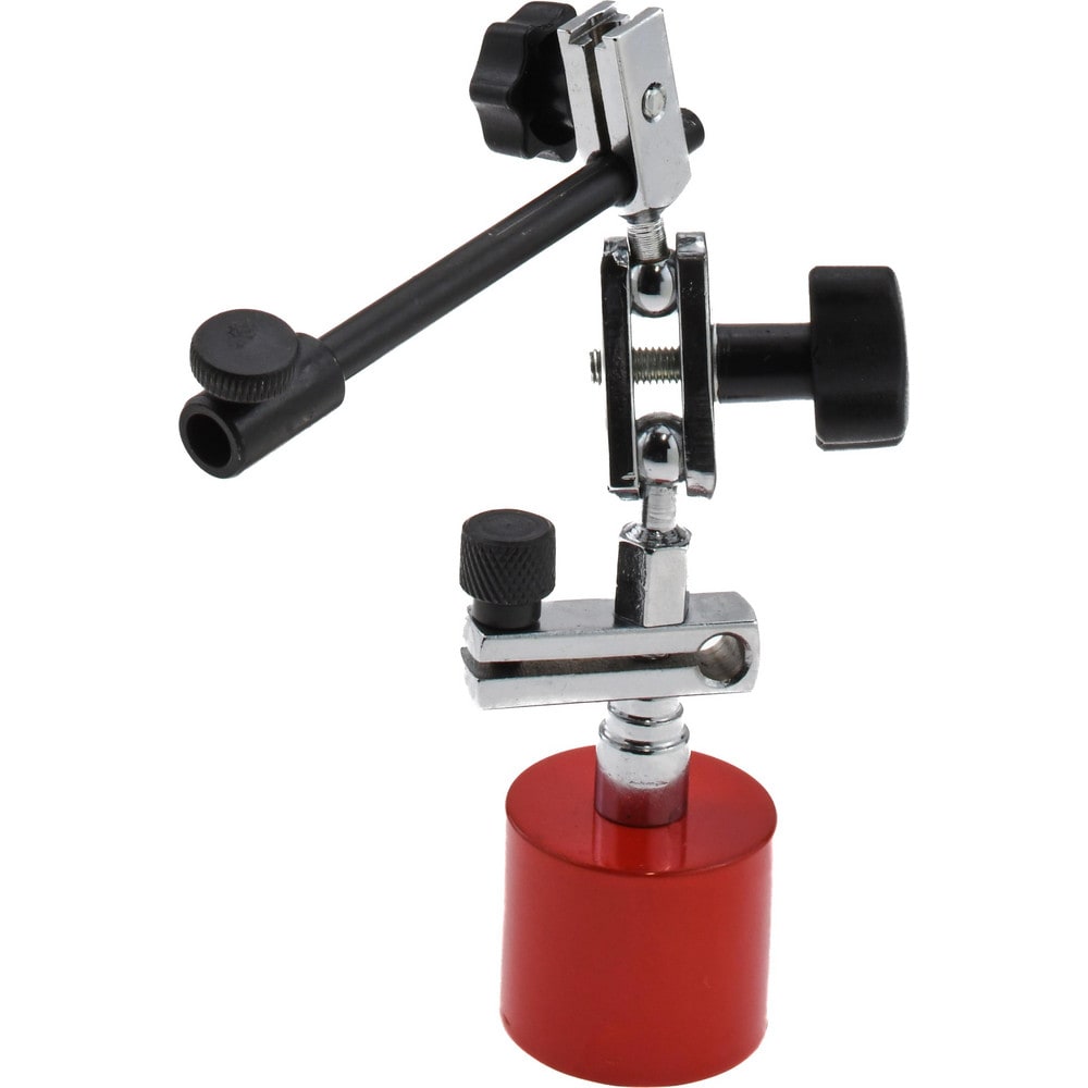 Magnetic Indicator Base: 30 mm Base Width, with Holders