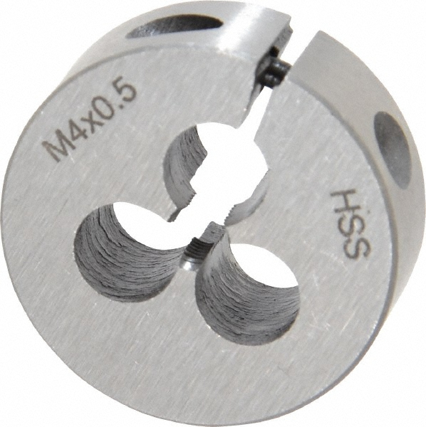Value Collection 314-1626 Round Die: M4 x 0.5, 1" OD, High Speed Steel Image