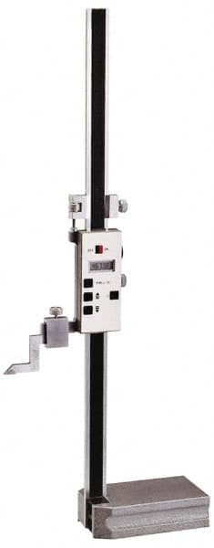 Electronic Height Gage: 12" Max, 0.0005" Resolution, 0.001000" Accuracy