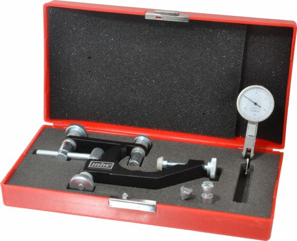 Value Collection 135-0014 Dial Indicator & Base Kit: 0.03" Range, 0-15-0 Dial Reading Image