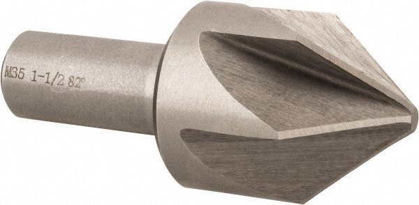 Value Collection SC2182132 1-1/2" Head Diam, 3/4" Shank Diam, 6 Flute 82° Cobalt Countersink Image