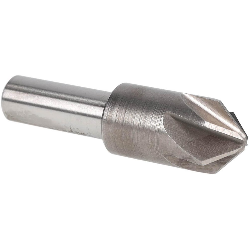 Value Collection Countersink 3 4 Head Dia 90 deg Included Angle 6 Flute Cobalt Steel Right Hand Cut MSC Direct