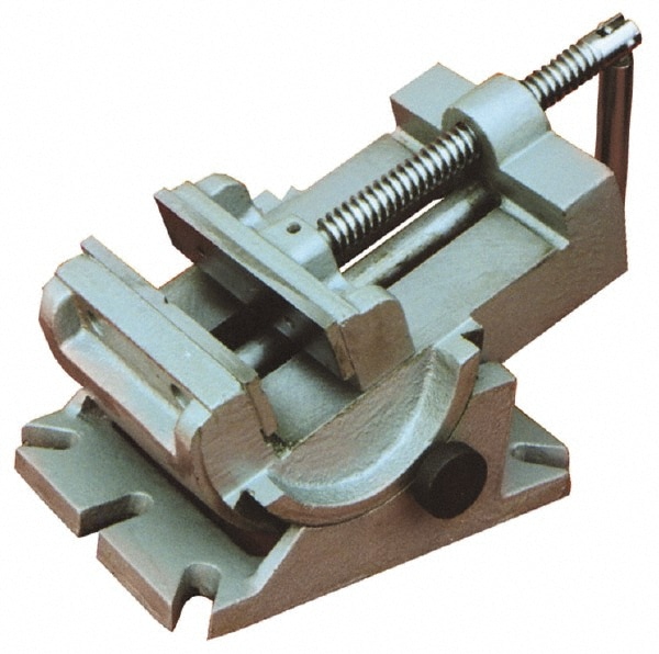 Value Collection 428-8741 4-1/4" Jaw Opening Capacity x 1-1/2" Throat Depth, Horizontal Drill Press Vise Image