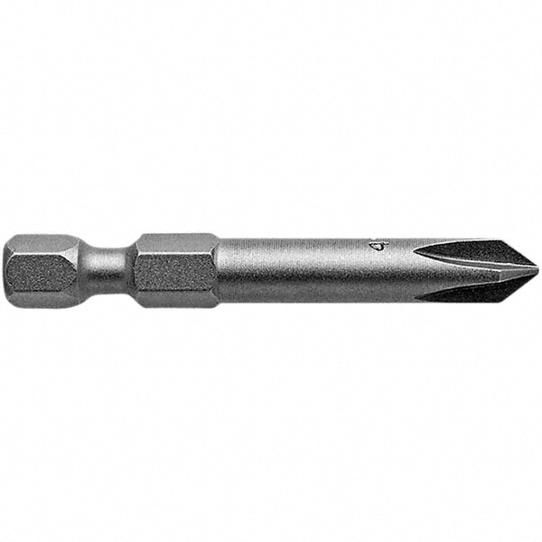 【CPC-L24】Biro Apex - Power Screwdriver Bit: #1 Phillips, 1/4″ Hex Drive
