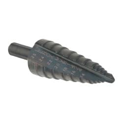 Lenox 30961MVB1424 Step Drill Bits: High Speed Steel, 7 Hole Sizes 
