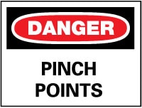 Accident Prevention Sign: Rectangle, 
