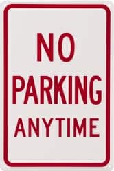 No Parking Anytime,