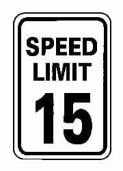 Speed Limit 15,
