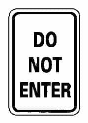 Do Not Enter,