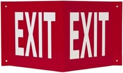 Exit, Acrylic Exit Sign
