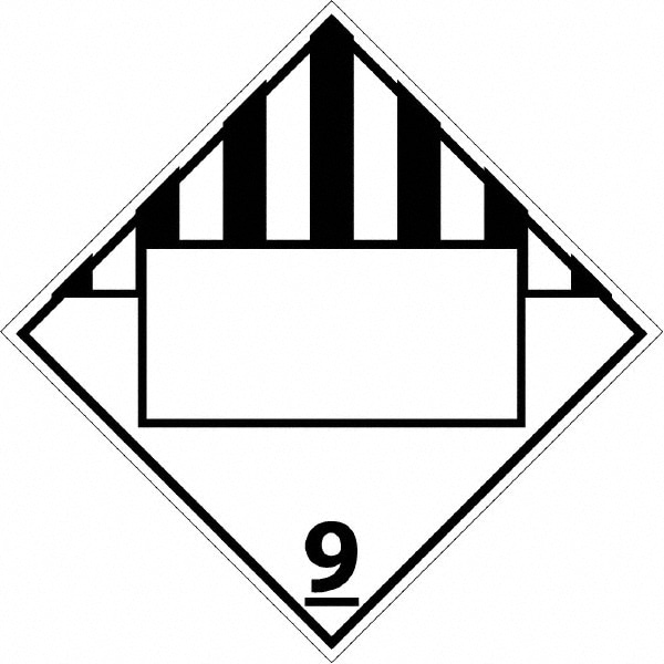 AccuformNMC - DOT - Shipping & Vehicle - 9, 10-3/4