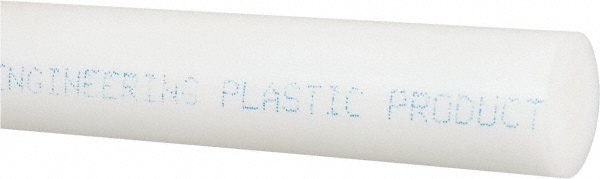 Made in USA 5505990 Plastic Rod: Acetal, 8 Long, 7/8" Dia, Natural Image