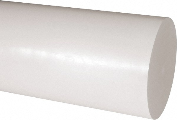 Made in USA 5506131 Plastic Rod: Acetal, 1 Long, 5" Dia, Natural Image