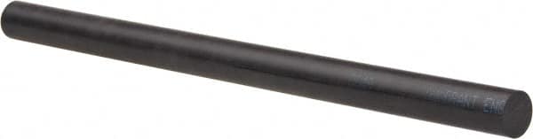 Priced Per Foot Cut to Size! 3" Diameter Black Delrin Acetal Rod 