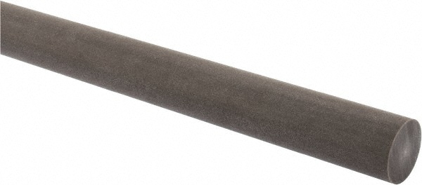 Made in USA 5506394 Plastic Rod: Acetal (PTFE-Filled), 4 Long, 1" Dia, Brown Image