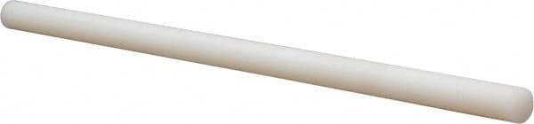 Nylon Plastic Rod 3/8 Diameter x 1 ft Long