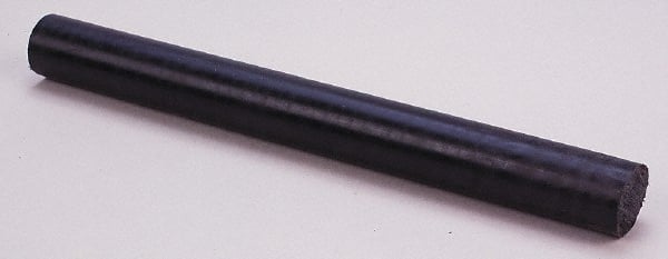 1-1/4" Diam Acetal Plastic Rod Black Made in USA 4' Long 