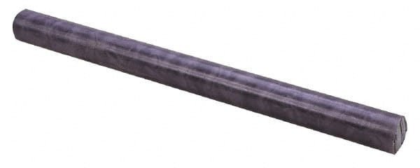 24 Length Black Color Nylon 6/6 Plastic Round Rod 2-1/4 Diameter 