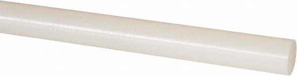 Made in USA 5508265 Plastic Rod: Nylon 6 & 12, 5 Long, 3" Dia, Natural Image