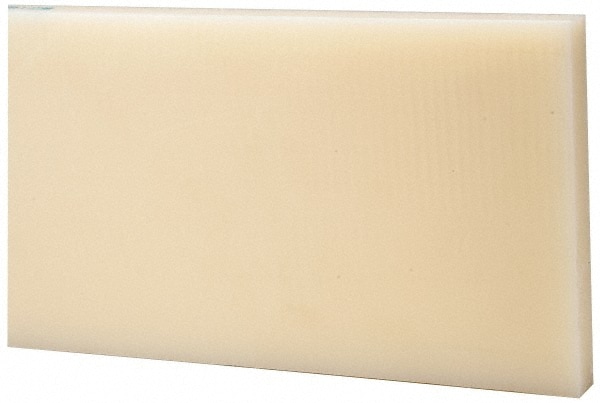 Made in USA 5508612 Plastic Bar: Nylon 6/6, 1/4" Thick, 24" Long, Natural Color Image