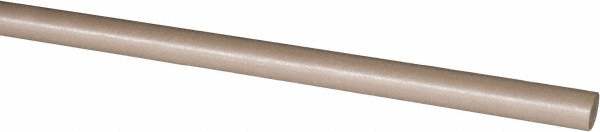 Made in USA 5505004 Plastic Rod: Polyether Ether Ketone, 4 Long, 3/8" Dia Image
