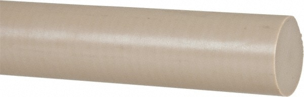 Made in USA 5505021 Plastic Rod: Polyether Ether Ketone, 1 Long, 3/4" Dia Image