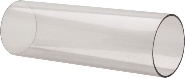 Nominal Pack of 8 7/8" ID x 1" OD 48" Clear Polycarbonate Round Tube 