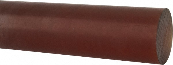 Made in USA 5505284 Plastic Rod: Polyetherimide, 4 Long, 1-1/2" Dia, Natural Image