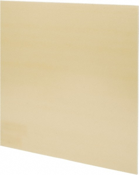 Made in USA GEEX.0931212N Plastic Sheet: Epoxyglass Laminate (G10/F4), 3/32" Thick, 12" Long, Mustard Yellow Image