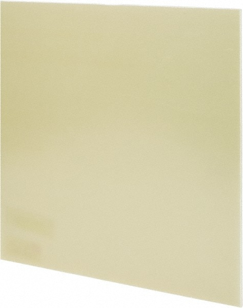 Made in USA GEEX.1252436N Plastic Sheet: Epoxyglass Laminate (G10/F4), 1/8" Thick, 36" Long, Mustard Yellow Image