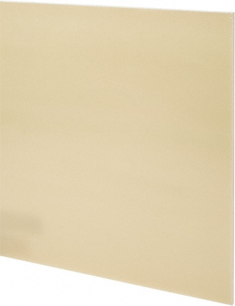 Made in USA GEEX.1872436N Plastic Sheet: Epoxyglass Laminate (G10/F4), 3/16" Thick, 36" Long, Mustard Yellow Image