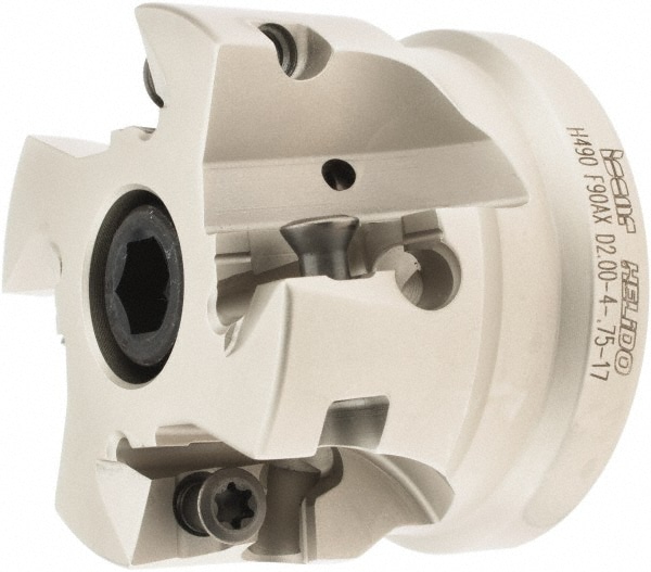 Iscar 3104620 2" Cut Diam, 3/4" Arbor Hole Diam, 0.642" Max Depth, Indexable Square-Shoulder Face Mill Image