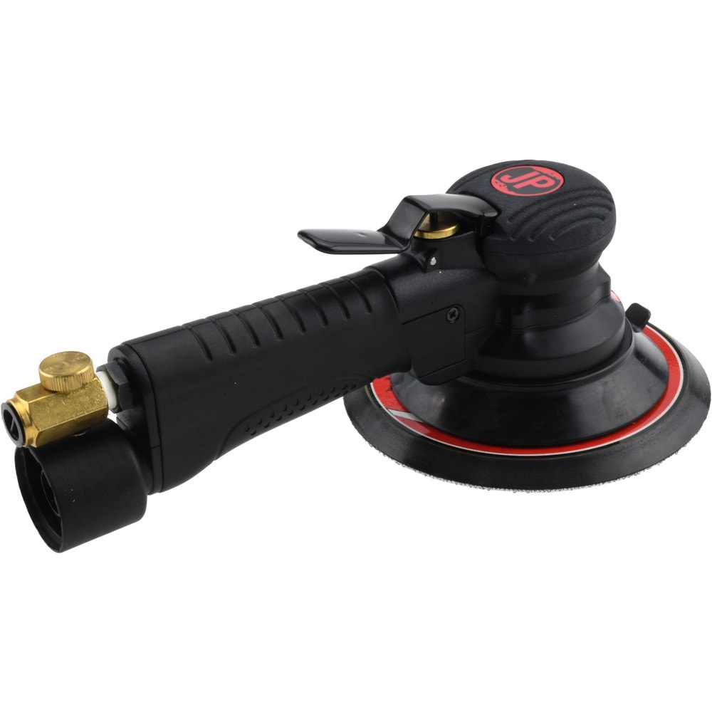 Air Orbital Sander: Round, 6" Pad, 12,000 OPM