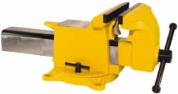 Gibraltar G56428 Bench & Pipe Combination Vise: 8" Jaw Width, 8" Jaw Opening, 3-1/2" Throat Depth 