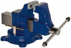 Gibraltar G56374 Bench Vise: 3" Jaw Width, 4" Jaw Opening, 3" Throat Depth Image